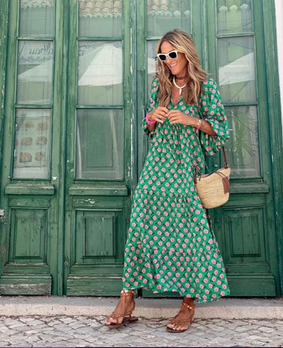Susie - Rochie lungă boho 