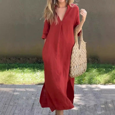 Andrea | Rochie elegantă cu decolteu în V