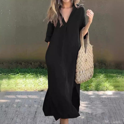 Andrea | Rochie elegantă cu decolteu în V