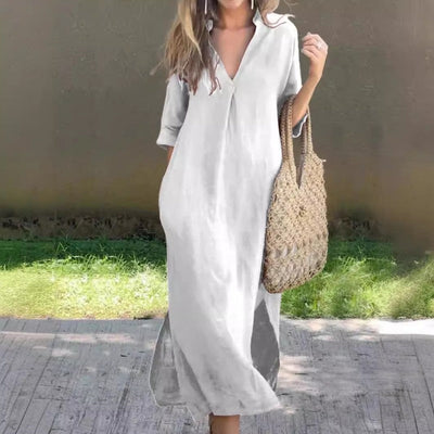 Andrea | Rochie elegantă cu decolteu în V