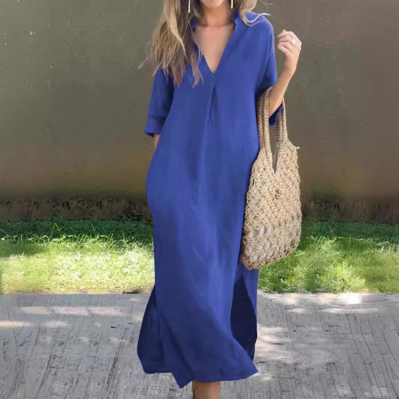 Andrea | Rochie elegantă cu decolteu în V
