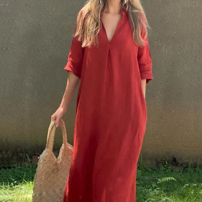 Andrea | Rochie elegantă cu decolteu în V