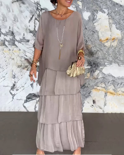 Robe artistice à coupe ample
