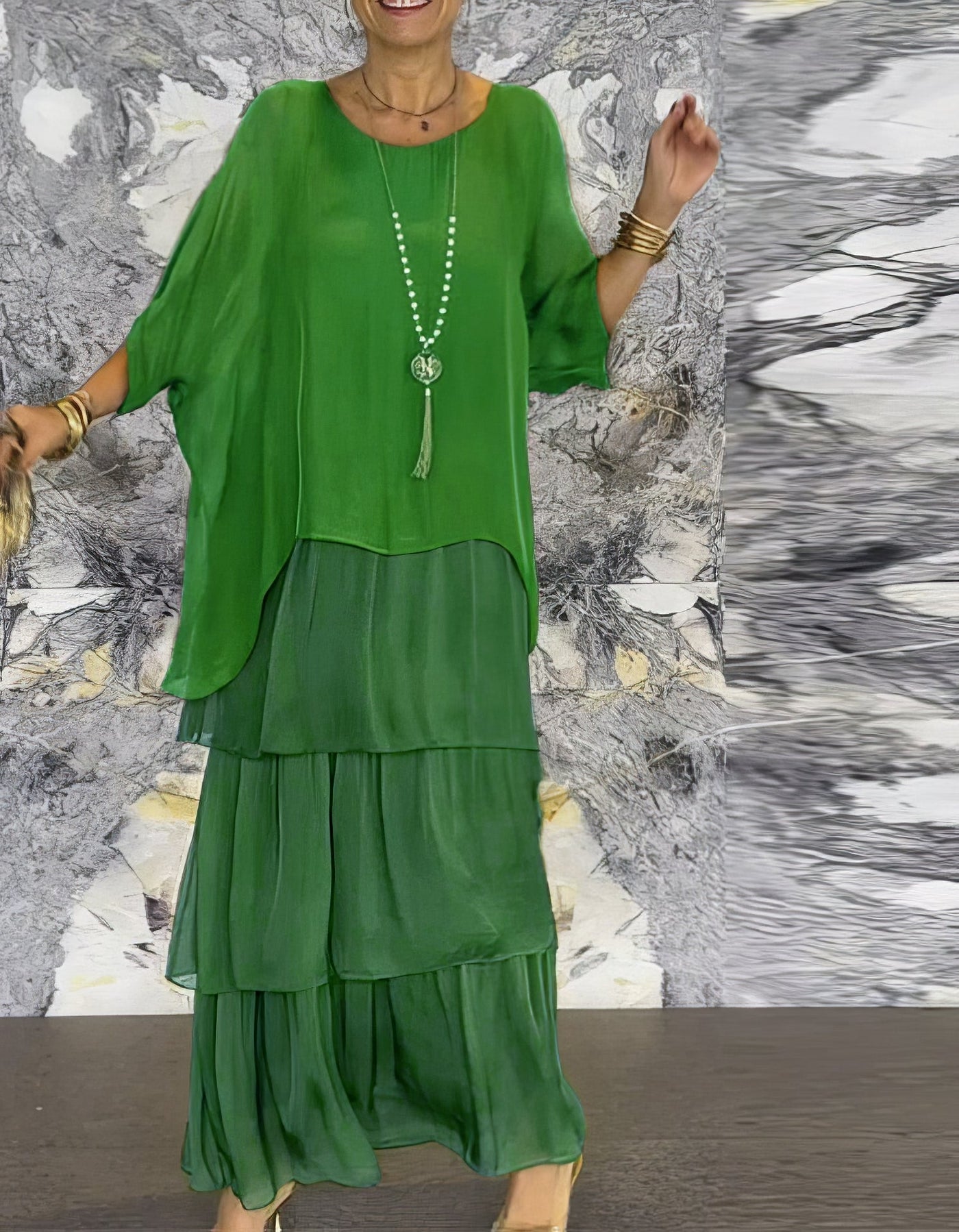 Robe artistice à coupe ample