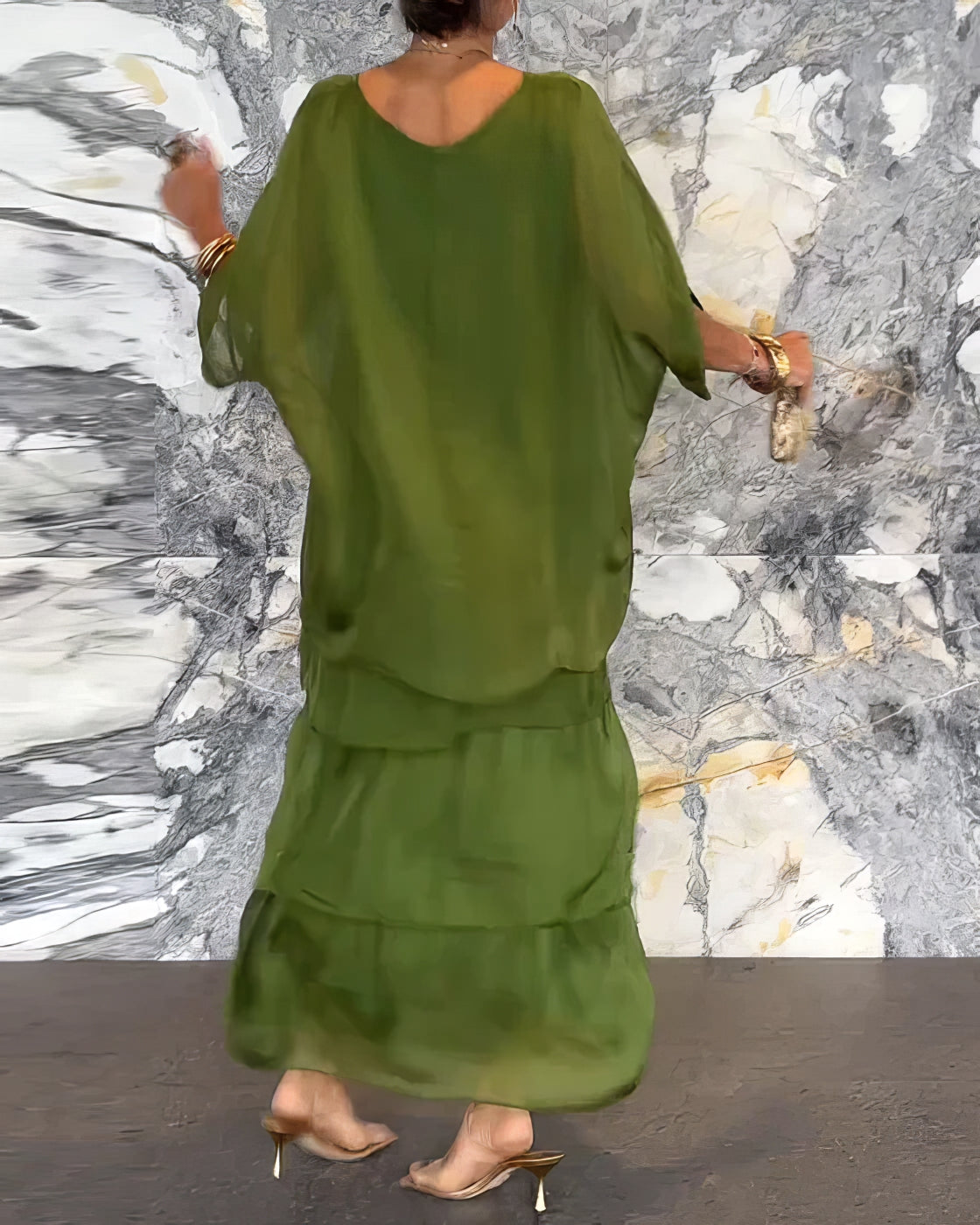Robe artistice à coupe ample