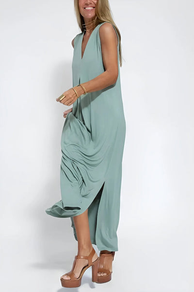 Rochie lungă elegantă + cardigan asortat OFERIT CADOU 