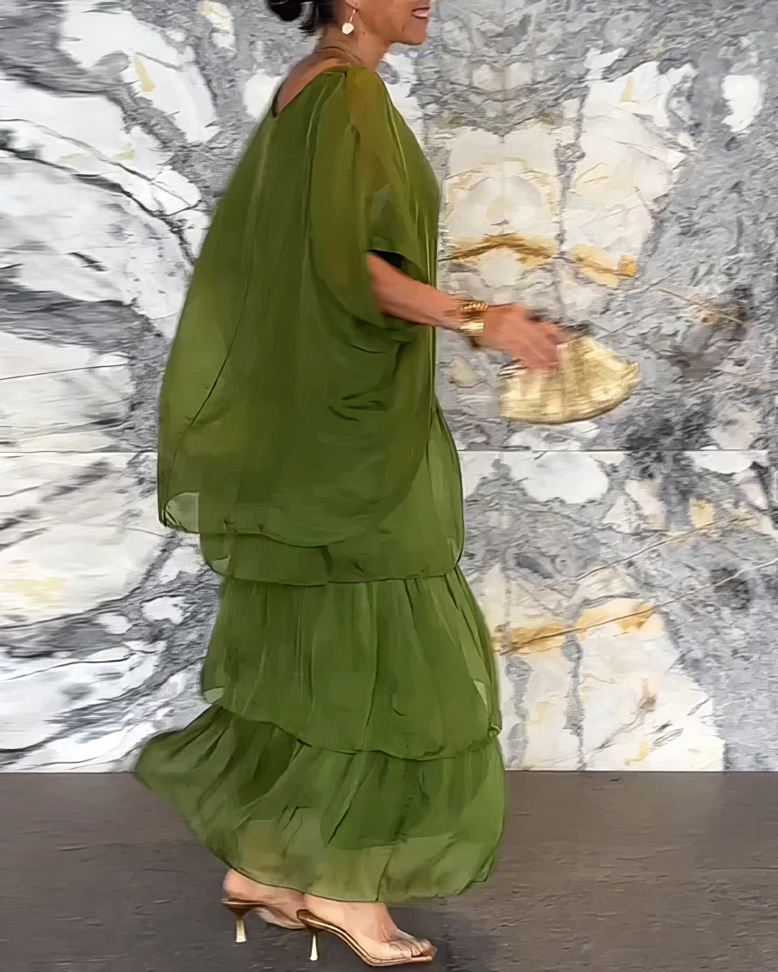 Robe artistice à coupe ample
