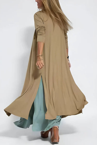 Rochie lungă elegantă + cardigan asortat OFERIT CADOU 